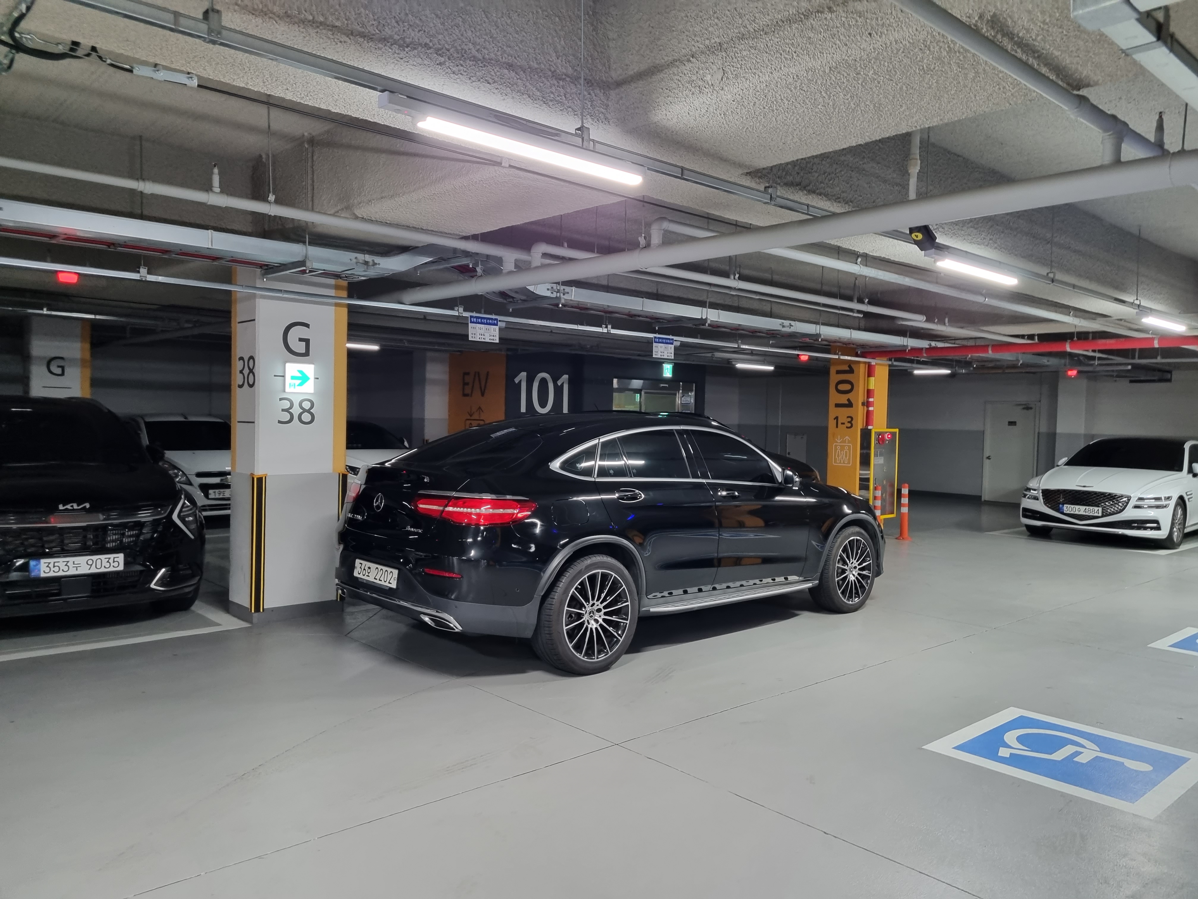 18년식 벤츠 Glc 쿠페 (월렌트)